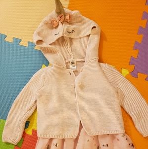 Cat and Jack unicorn blush dress and sweater set